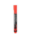 DLEU216-RD-12,Marker permanent rosu varf rotund 2.5mm Deli - Set 12