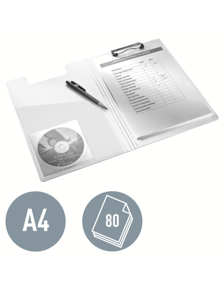 LZ41990026,Clipboard dublu rosu wow Leitz