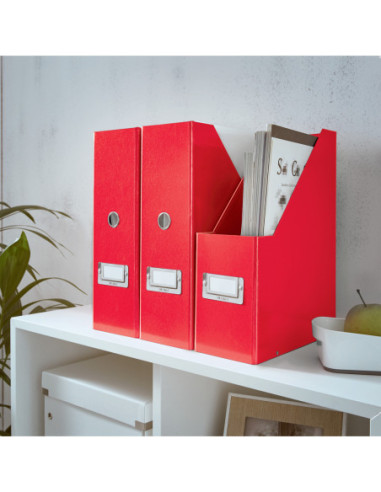 LZ60470026,Suport documente carton rosu click&store Leitz