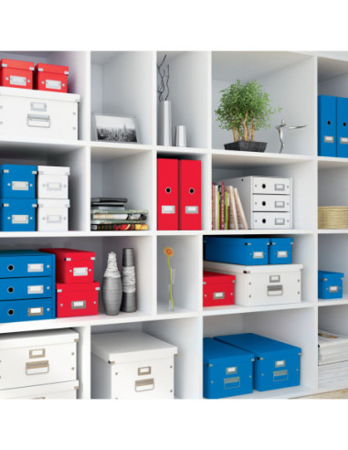LZ60470026,Suport documente carton rosu click&store Leitz