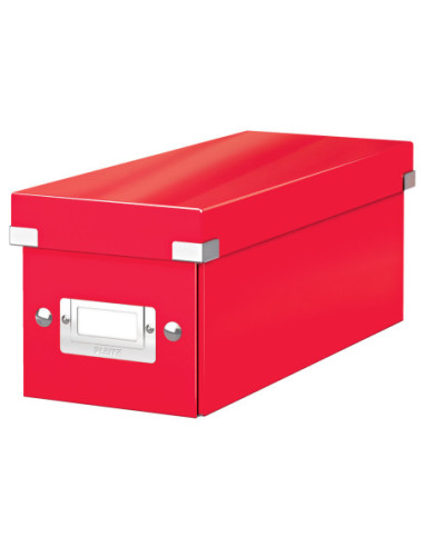 LZ60410026,Cutie pentru cd-uri rosie click&store Leitz