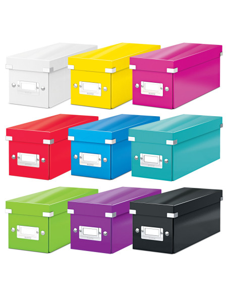 LZ60410026,Cutie pentru cd-uri rosie click&store Leitz