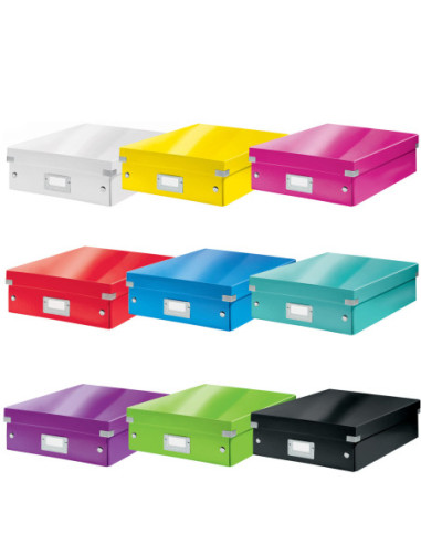 LZ60580026,Cutie organizer medie rosie click&store Leitz