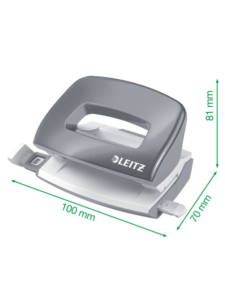 LZ50601026,Perforator 10 coli model mini 5060 rosu wow Leitz