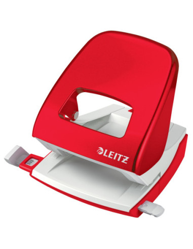 LZ50081026,Perforator 30 coli model 5008 metalic rosu wow Leitz
