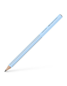 FC111974-12,Creion grafit b jumbo grip bleu sky Faber-castell - Set 12