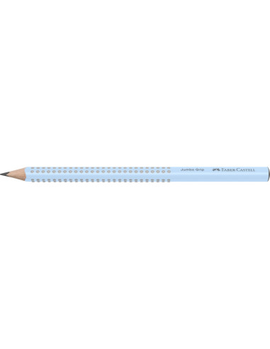 FC111974-12,Creion grafit b jumbo grip bleu sky Faber-castell - Set 12