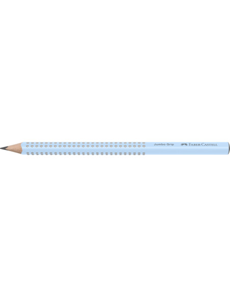 FC111974-12,Creion grafit b jumbo grip bleu sky Faber-castell - Set 12