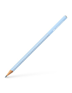 FC118251-12,Creion grafit b sparkle bleu sky 2024 Faber-castell - Set 12