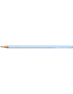 FC118251-12,Creion grafit b sparkle bleu sky 2024 Faber-castell - Set 12 2