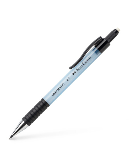 FC137754-10,Creion mecanic 0.7mm bleu sky grip-matic 1377 Faber-castell - Set 10