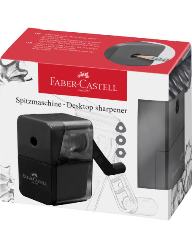 FC180984,Ascutitoare fixa neagra Faber-castell