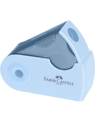 FC182774-12,Ascutitoare plastic simpla sleeve-mini harmony 2024 Faber-castell - Set 12