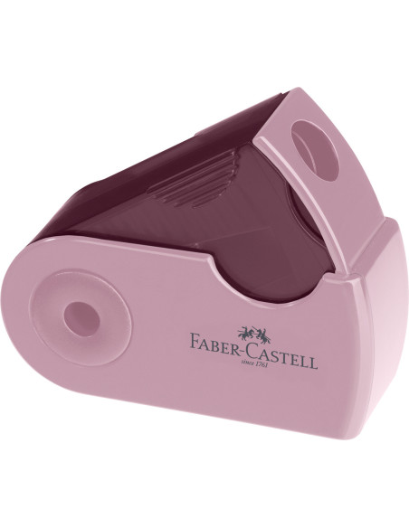 FC182774-12,Ascutitoare plastic simpla sleeve-mini harmony 2024 Faber-castell - Set 12