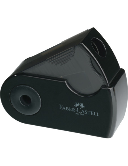 FC182774-12,Ascutitoare plastic simpla sleeve-mini harmony 2024 Faber-castell - Set 12