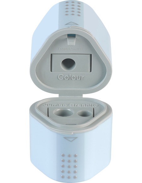 FC183874,Ascutitoare tripla grip 2001 bleu sky Faber-castell.