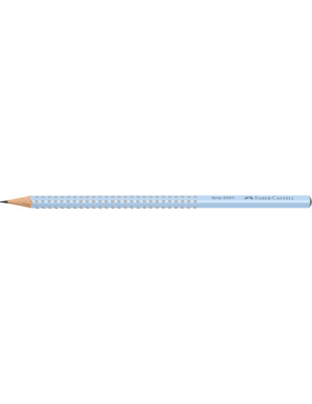 FC517074-12,Creion grafit b grip 2001 bleu sky Faber-castell - Set 12