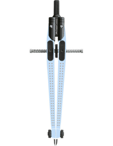 FC574474,Compas quick-set grip bleu sky Faber-castell