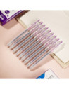 DLEG118-PR-12,Pix cu gel cu mecanism 0.5mm mov delight Deli - Set 12