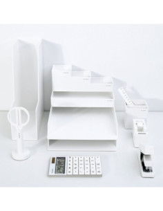 DLNS003,Set birou premium 14 piese alb nusign Deli 2