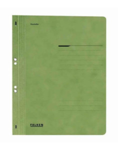 FA80003890F-100,Dosar carton capse 1/1 verde falken/Exacompta - Set 100