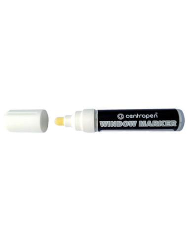 CE912112-10,Marker creta lichida alba 2-15mm varf rotund 9121 Centropen - Set 10