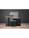 FC112190-12,Creion grafit lemn negru urban all black Faber-castell - Set 12