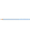 FC117040,Creion grafit fara guma grip 2001 rosu-albastru-bleu 2*72 cutie plastic Faber-castell
