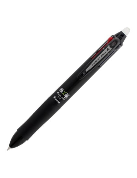 PLKFB80EFB,Roller cu mecanism 4 culori 0.5mm negru frixion Pilot