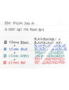 PLKFB80EFW,Roller cu mecanism 4 culori 0.5mm alb frixion Pilot