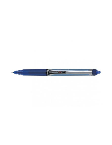PBXRTV5L-10,Roller 0.5mm v5 albastru hi-tecpoint retractabil Pilot - Set 10
