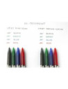 PBXRTV5L-10,Roller 0.5mm v5 albastru hi-tecpoint retractabil Pilot - Set 10