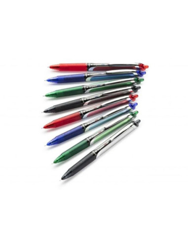PBXRTV5L-10,Roller 0.5mm v5 albastru hi-tecpoint retractabil Pilot - Set 10