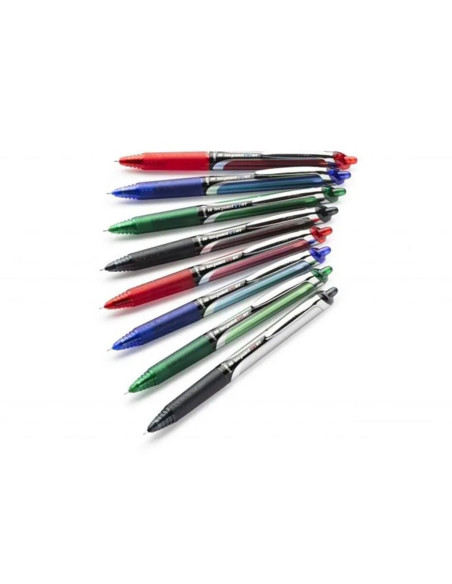 PBXRTV5L-10,Roller 0.5mm v5 albastru hi-tecpoint retractabil Pilot - Set 10