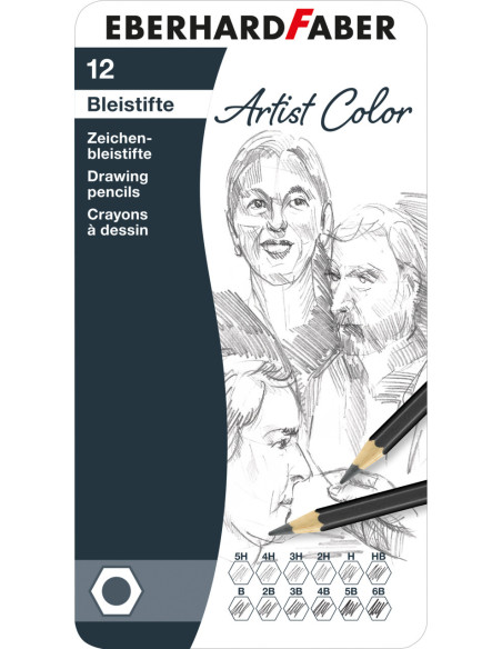 EF516913,Set arta 12 buc creion grafit Eberhard faber