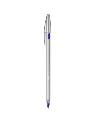 BC997202,Pix metalic cu mecanism albastru + 2 rezerve Bic