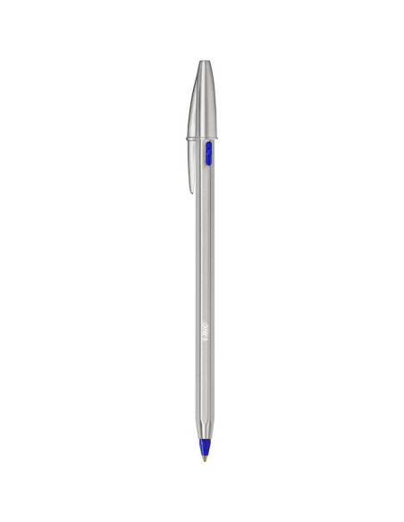 BC997202,Pix metalic cu mecanism albastru + 2 rezerve Bic