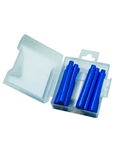 Set 10 rezerve cu cerneala termosensibila in cutie plastic + activator 