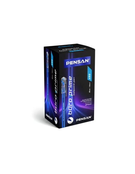 Pix Buro Prime 1 mm Pensan Albastru - Set 50
