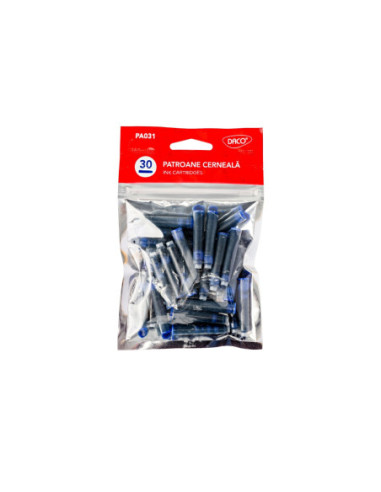 PA031,Rezerve stilou (patroane) set 30 DACO PA031