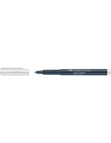 FC160701-10,Marker creativ alb Faber-castell - Set 10