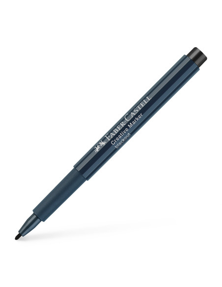 FC160799-10,Marker creativ negru Faber-castell - Set 10
