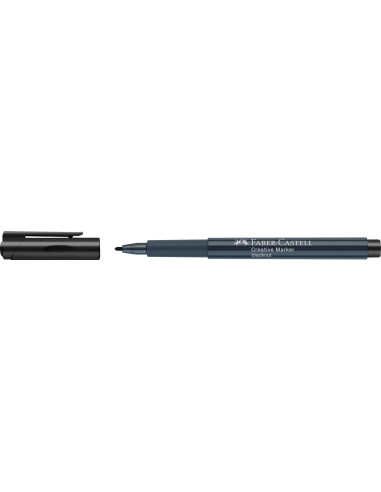 FC160799-10,Marker creativ negru Faber-castell - Set 10