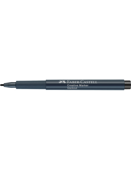 FC160799-10,Marker creativ negru Faber-castell - Set 10