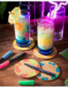 FC160807-10,Marker creativ galben neon Faber-castell - Set 10