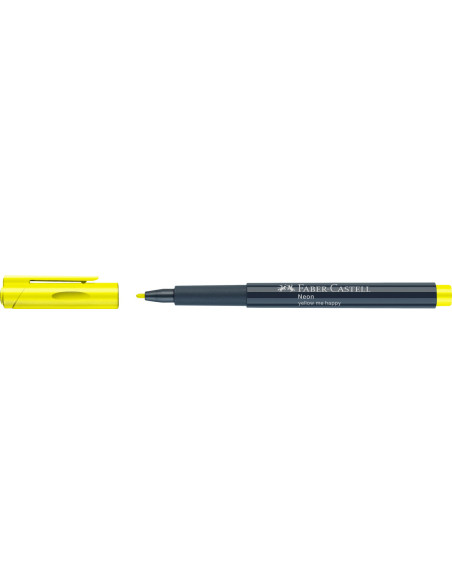 FC160807-10,Marker creativ galben neon Faber-castell - Set 10