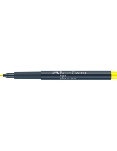 FC160807-10,Marker creativ galben neon Faber-castell - Set 10