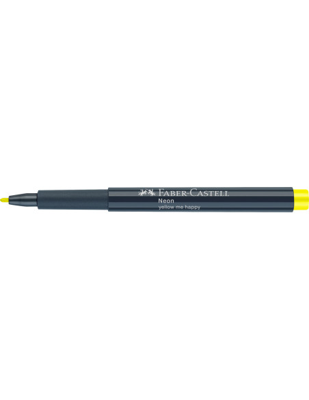 FC160807-10,Marker creativ galben neon Faber-castell - Set 10