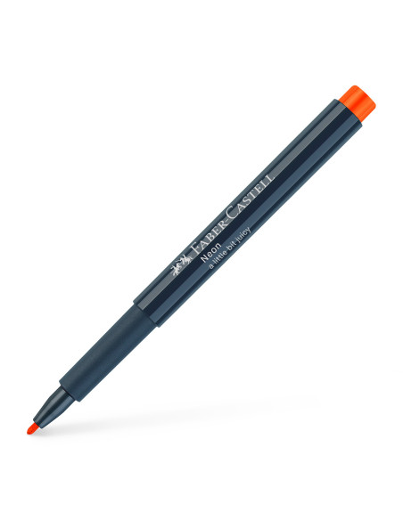 FC160815-10,Marker creativ portocaliu neon Faber-castell - Set 10