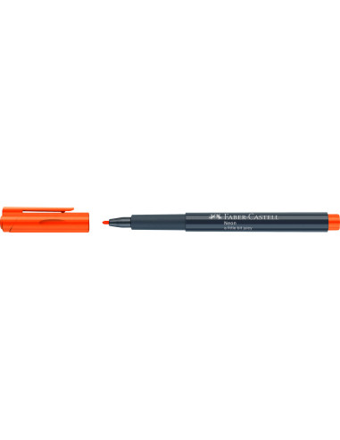 FC160815-10,Marker creativ portocaliu neon Faber-castell - Set 10